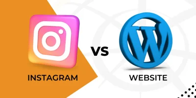 طراحی سایت وردپرس و فروش در اینستاگرام