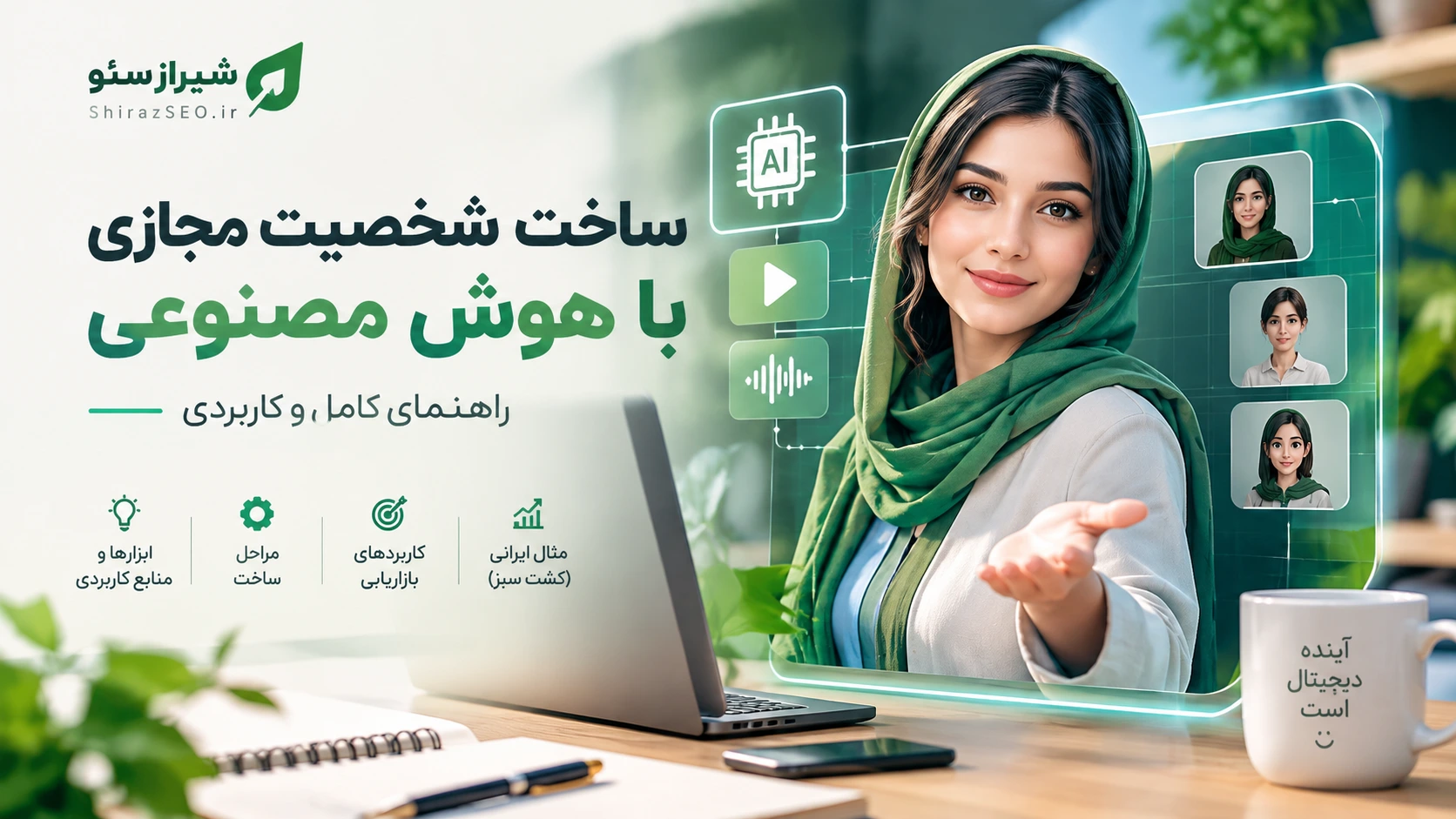ساخت شخصیت مجازی با هوش مصنوعی
